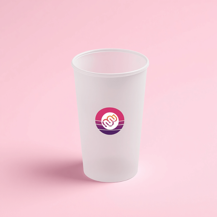 Gobelet eco-cup réutilisable personnalisé — impression Marseille